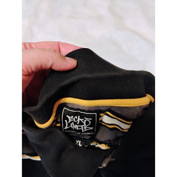 Vintage Ecko Unltd Graffiti Polo Shirt Men's XL - Picture 7 of 9